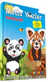 Mutlu Yüzler: Pandalar & Tekrar Kullanılabilir ve Yıkanabilir Çıkartmalı Kitap Serisi