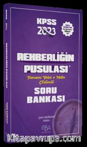 2023 KPSS Eğitim Bilimleri Rehberliğin Pusulası Soru Bankası Video Çözümlü