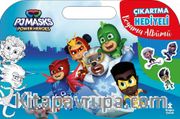 Pjmask Çıkartma Hediyeli Boyama Albümü