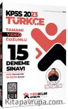 2023 KPSS Atölye Serisi Türkçe Tamamı Video Çözümlü 15 Deneme Sınavı 