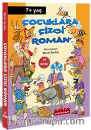 Çocuklara Çizgi Roman (Renkli Resimli 10 Kitap Set) 7+Yaş
