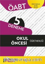 ÖABT Okul Öncesi Öğretmenliği 5 Deneme