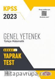 KPSS Genel Yetenek Yaprak Test 