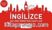 İngilizce Kelime Öğreten Kartlar Kırmızı Kutu (dirver-loud) (384 Kart)