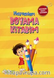 Hayvanları Boyama Kitabım