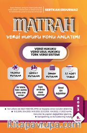 Matrah Konu Anlatımı Vergi Hukuku Vergi Usul Hukuku Türk Vergi Sistemi