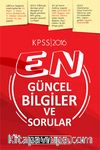 2016 KPSS En Güncel Bilgiler ve Sorular 