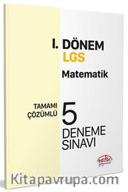 LGS I. Dönem Matematik Çözümlü 5 Deneme Sınavı