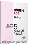 LGS I. Dönem Türkçe Çözümlü  5 Deneme Sınavı