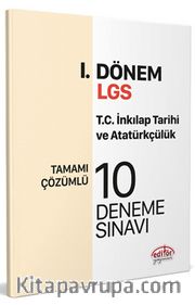 Dönem T.C. İnkılap Tarihi ve Atatürkçülük Çözümlü 10 Deneme Sınavı