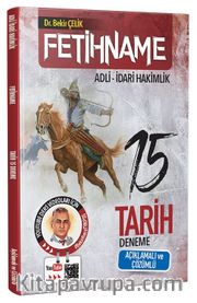 Adli İdari Hakimlik Fetihname Tarih 15 Deneme Çözümlü