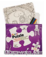 Funny Mat Washable Puzzle - Sevimli Dostlar