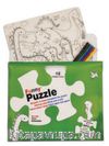 Funny Mat Washable Puzzle - Dinozor Çağı