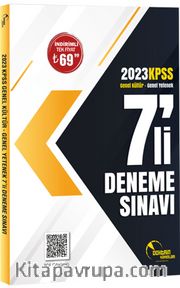 2023 KPSS Genel Kültür Yetenek 7'li Deneme Sınavı