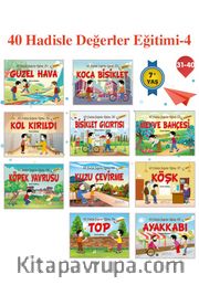 40 Hadisle Değerler Eğitimi 4 (10 Kitap)
