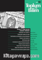 Toplum ve Bilim Sayı:163