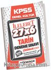 2023 KPSS Tarih İlelebet 27x6 Deneme Çözümlü