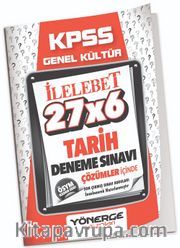 2023 KPSS Tarih İlelebet 27x6 Deneme Çözümlü