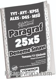 YKS TYT AYT KPSS ALES DGS MSÜ Muhtemel Paragraf 25x5 Deneme Çözümlü 