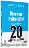 2023 KPSS Eğitim Bilimleri Öğrenme Psikolojisi Tamamı Çözümlü 20 Deneme Sınavı 
