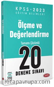 2023 KPSS Eğitim Bilimleri Ölçme ve Değerlendirme Tamamı Çözümlü 20 Deneme Sınavı 
