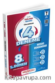 2023 İleri Turlama Tekniği 8. Sınıf I. Dönem Tüm Dersler 4 Deneme