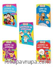 Okul Öncesi Boya Öğren(5 Kitap)