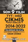 TYT MSÜ Son 9 Yılın Çıkmış Soruları (2014-2022)