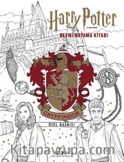 Harry Potter Filmlerinden Resmi Boyama Kitabı (Gryffindor Özel Baskısı)