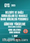 2023 Belediye ve Bağlı Kuruluşları ile Mahalli İdare Birlikleri Personeli GYS Konu Anlatımlı Soru Bankası 1.Grup