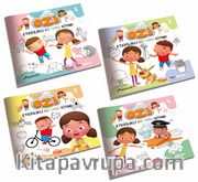 Kardeşim Ozi Etkinlikli Boyama Kitapları Seti (4 Kitap Set)