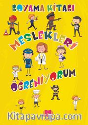Meslekleri Öğreniyorum Boyama Kitabı