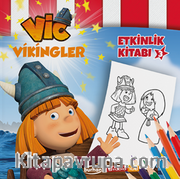 Vikingler Etkinlik Kitabı 3 / Boya Yaz Çiz Bul