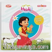 Heidi Etkinlik Kitabı 4 / Boyama, Alıştırma, Eşleştirme, Bulmaca, Yaz Çiz Bul