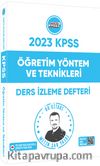 2023 Hangi KPSS Öğretim Yöntem ve Teknikleri Youtube Destekli Ders İzleme Defteri