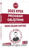 2023 Hangi KPSS Program Geliştirme Youtube Destekli Ders İzleme Defteri