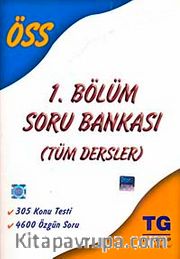 ÖSS 1. Bölüm Tüm Dersler Soru Bankası