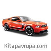 Maisto Ford Mustang Boss 302 Mat Siyah 1:24 (312697)