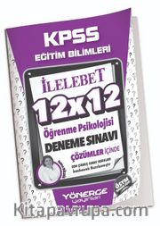 2023 KPSS Eğitim Bilimleri Öğrenme Psikolojisi 12x12 Deneme Çözümlü