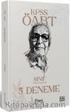 2023 KPSS ÖABT Sınıf Öğretmenliği 5 Deneme