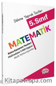 5. Sınıf Matematik Konu Kazanım Testleri 