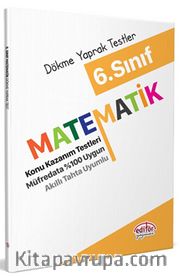 6. Sınıf Matematik Konu Kazanım Testleri
