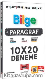2023 TYT AYT KPSS ALES DGS MSÜ Bilge Paragraf 10x20 Deneme Sınavı