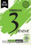 Ezberbozan KPSS Genel Yetenek Genel Kültür Tamamı Çözümlü 3 Deneme