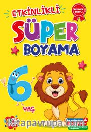 Etkinlikli Süper Boyama 6 Yaş