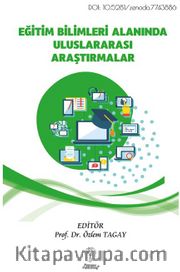 Eğitim Bilimleri Alanında Uluslararası Araştırmalar