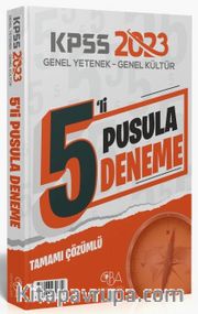 2023 KPSS Genel Yetenek Genel Kültür Pusula 5 Deneme Çözümlü 