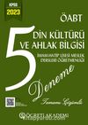 2023 KPSS ÖABT Din Kültürü ve Ahlak Bilgisi 5 Deneme