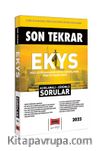 2023 MEB EKYS Son Tekrar Açıklamalı Çözümlü Sorular