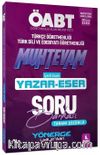 2023 ÖABT Türk Dili Edebiyatı-Türkçe Muhtevam Yazar Eser Soru Bankası Çözümlü